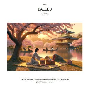 ابزارهای هوش مصنوعی برای طراحی گرافیک DALL·E 3 (OpenAI)